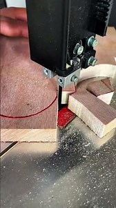 easy steps to make wooden profile patterns with bandsaw engines #woodworking #woodscraft #diy #wood