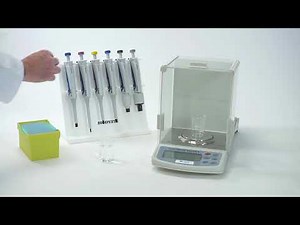 MOOC - Gravimetric test micropipette DIGIPETTE