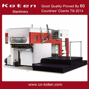 [Hot Item] Automatic Die Cutting Creasing Machine