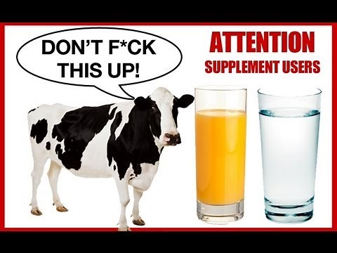 Workout Supplement CHEAT SHEET! - WHEN and HOW to Take Your Supplements
