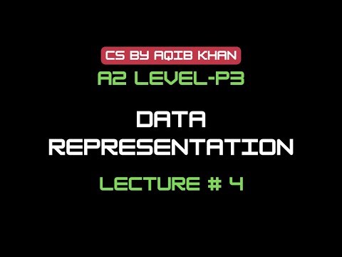 A2 Level | P3 | Data Representation | File Access and File Organization | Lecture 4