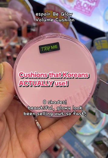 The top selling cushions in Korea🥰 @etudeofficial @JUNGSAEMMOOL @Parnell US @Rom&nd US @fwee