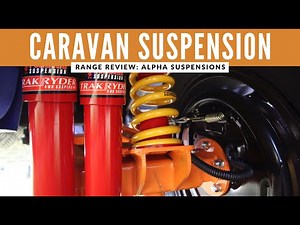 INDEPENDENT CARAVAN SUSPENSION: Alpha Suspension in Detail