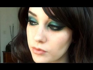 Arabic Inspired Emerald Make up tutorial.