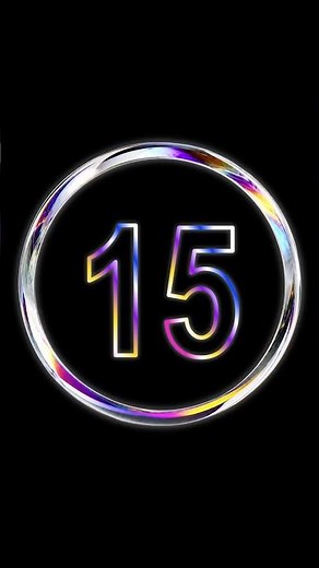 ⏱️ 15 Second Countdown Timer | Clock Ticking Sound & Alarm