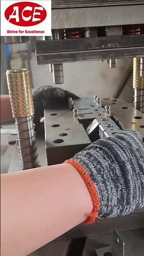 Stamping process demonstration!