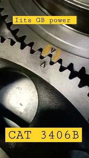 caterpillar timing marks location guide by GB power engineering works