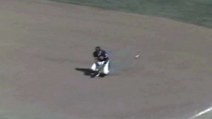 Through Durham's legs