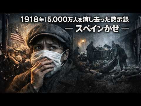 1918年｜5,000万人を消し去った黙示録 ― スペインかぜ ―