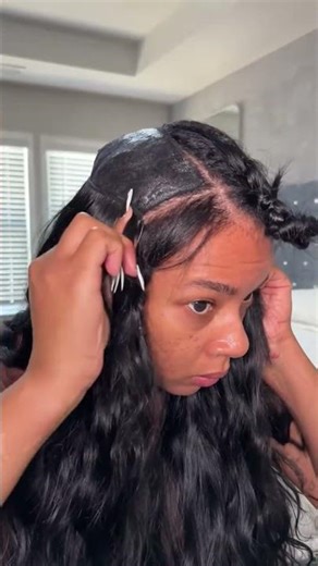 Beginner friendly quick weave tutorial #wavymyhair #hairstyle