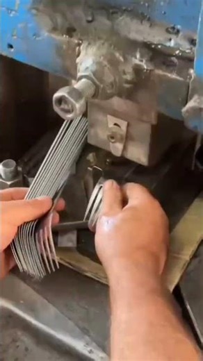 the process of making forks from steel #shorts