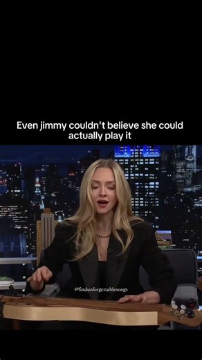 Amanda Seyfried performed on The Tonight Show #shorts
