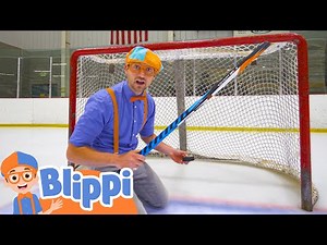 Blippi Visits an Ice Rink | Educational Videos for Kids