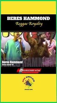 Reggae Culture Royalty: Beres Hammond Live Performance Reggae #Music #shorts