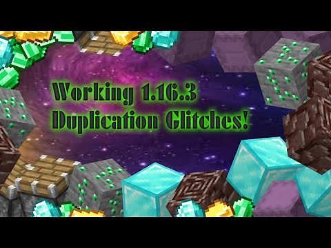 Minecraft Java 1.16.3 Working Multiplayer Duplication Glitches! *Multiplayer+Singleplayer*