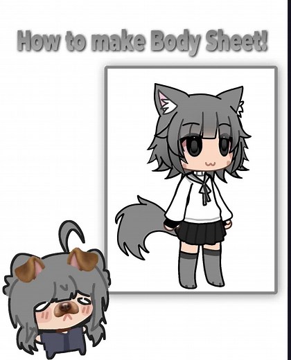 How to Create a Gacha Body Sheet Tutorial