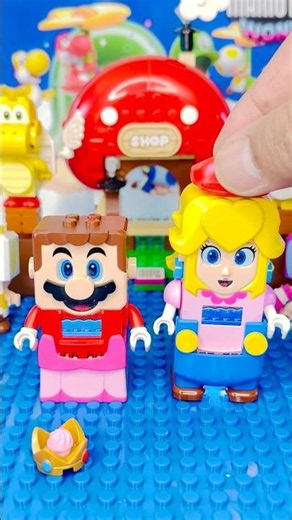 Lego Princess Mario & Princess Peach #lego #mario #summerofgoals