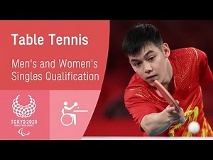 Table Tennis Singles Qualification - Afternoon Session 1 | Day 2 | Tokyo 2020 Paralympic Games