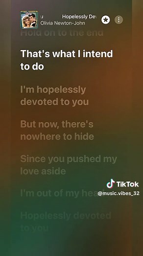 Hopelessly Devoted To You: Full Karaoke Experience