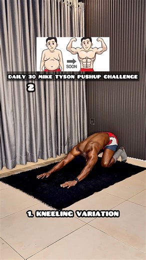 Daily Mike Tyson Push Ups Challenge: Build Shredded Core In 30 Days #Tyson #pushups #coreworkout #workoutchallenge | Doctor CC Fit