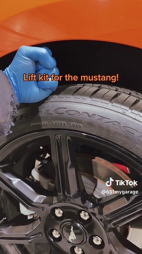 UPR Spring Spacers for Mustang: Lift Kit Installation
