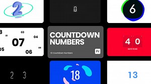 Countdown Numbers for Premiere Pro