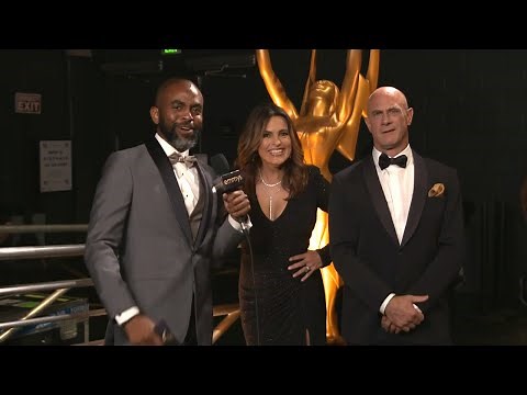 Mariska Hargitay and Christopher Meloni 74th Emmy Awards Presenterview