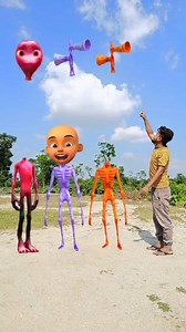 138K views · 790 reactions | Blue red, siren and black alien vs Me correct headmatching new game magical video | #viral #vfx | Roy Ashok Raj Raj | Facebook