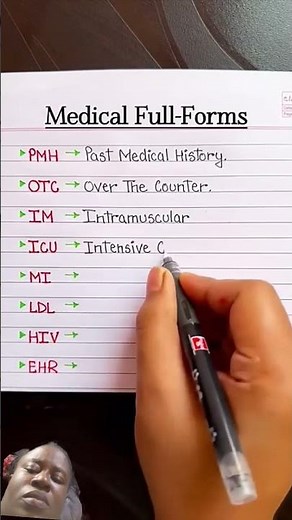 “Common Medical Full Forms You Should Know”
