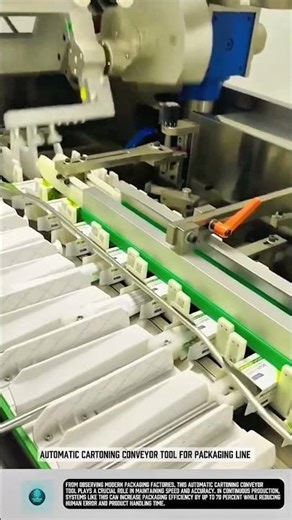 Automatic Cartoning Conveyor tool for Packaging Line #tools