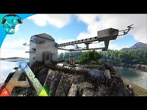 World War ARK - Raiding the Floating Base Filled with Pegos 2 Men 1 Base! E18 ARK Survival Evolved!