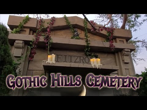 Haunted House with a Spooky Cemetery! DIY Halloween Prop Ideas
