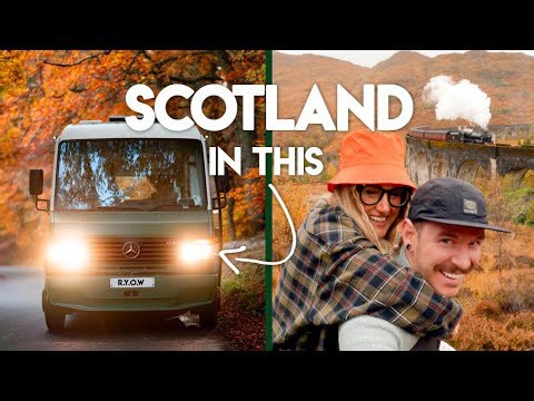 VAN LIFE Scotland vlog - Road tripping the BEAUTIFUL highlands