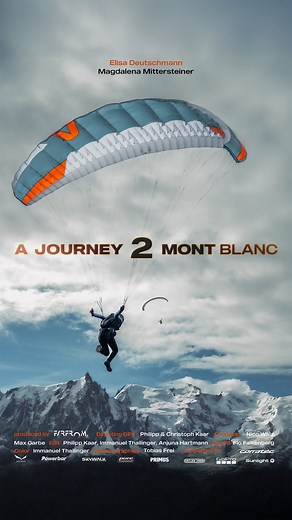 ELISA DEUTSCHMANN on Instagram: "Finally, the time has come! Our film A Journey 2 Mont Blanc is complete, and we couldn’t be more excited to share it with you! ✨ Join @magdalenamst and @elisa.deutschmann on their journey to fulfill their dream of flying from Mont Blanc. This film captures their challenges, adventures, and dives into the role of social media—a story about freedom, friendship, and courage. Filmpremiere 🗓️ 21.12.24 📍 @cafe_festung | @sickasskollektiv 💡 Program: 🛍️ 3-6 PM: Flea 