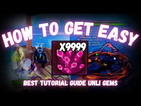 (BEST GUIDE) How to Get Easy Gems!! | King Legacy Update 7