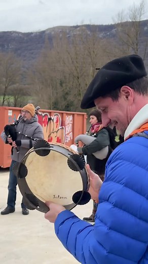 This is the Pandero ❤️ A traditional frame drum deeply rooted in Basque culture. Simple in form. Powerful in rhythm. Tradition you can feel. #VisitEuskadi #Euskadi #Pandero #BasqueInstrument