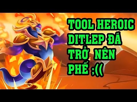 TIN BUỒN!! Các Hacker Đã Ko Thể Dùng Tool Ditlep Để Đua Heroic High Fallen | Dragon City