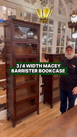 11K views · 1.2K reactions | Beautiful 3/4 width mahogany barrister...