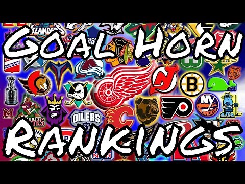 NHL Goal Horn Rankings (2020)