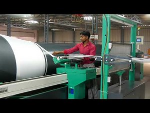 Sectional Warper with Swivel Creel Video from Rabatex - India