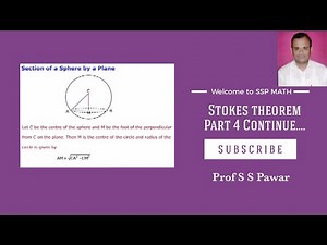 Stokes theorem Lecture 10