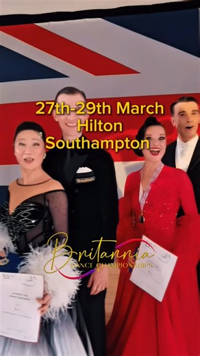 Britannia Dance Championships on Instagram: "Ready for another amazing time at Britannia? We are busy getting every detail ready for you dancers and we’re really looking forward to welcoming you to our event, for more sparkle and dancing memories ✨🪩 Early bird discounts end on 15th January so get in early to take advantage of this 👌 All of the information can be found on our website britopen.dance and entries can be done through @flymarkdance and don’t forget we are part of the @worldcup_proam