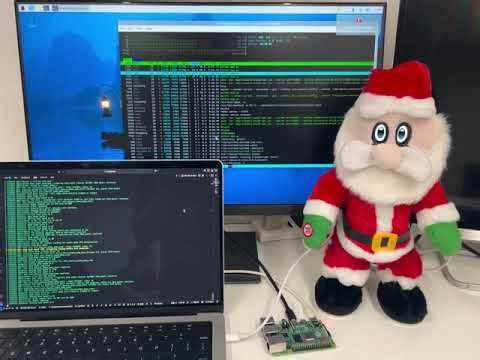 Open source HeySanta server can run on Pi4B 4GB board
