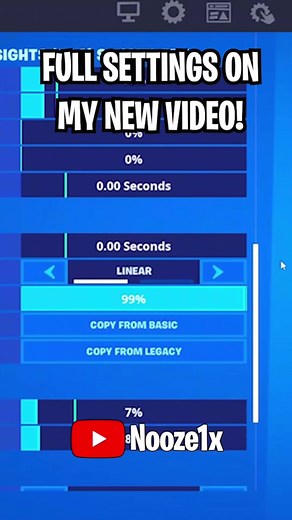 BEST CONTROLLER SETTINGS FOR AIM EDITS ✅ #fortnite #fortnitecompetitive #fortniteclips #gamingontiktok #fortnitetips #aimbot #controller #settings #aimbotsettings #controllersettings