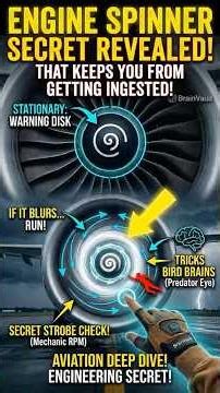 Why Jet Engines Have a "Death" Spiral ✈️😱#aviation #engineering #howitworks #viral