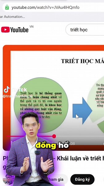 Trần Khánh Tư trên TikTok