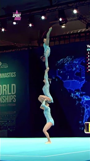 This Balance Will Leave You Speechless 😱 #acrobatics #acrobaticgymnastics