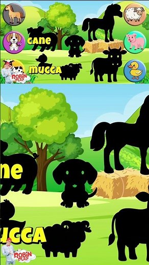 Let's Get to Know the Animals 2 - The Farm - Educational Videos #robinplay #videosforchildren #ed...