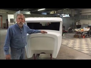 1930-1931 Ford Model A Sedan Delivery Fiberglass Body