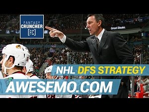 HOW TO BUILD DAILY FANTASY HOCKEY LINEUPS | Fantasy Cruncher NHL Tutorial | Awesemo.com